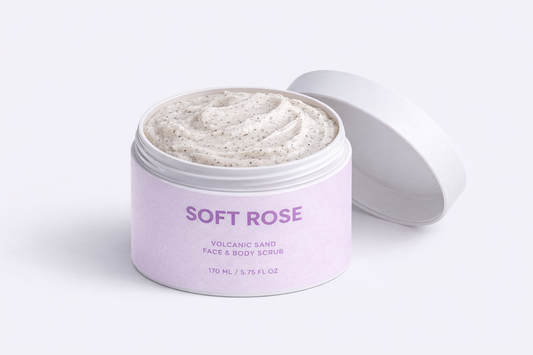Volcanic Sand Face & Body Scrub
