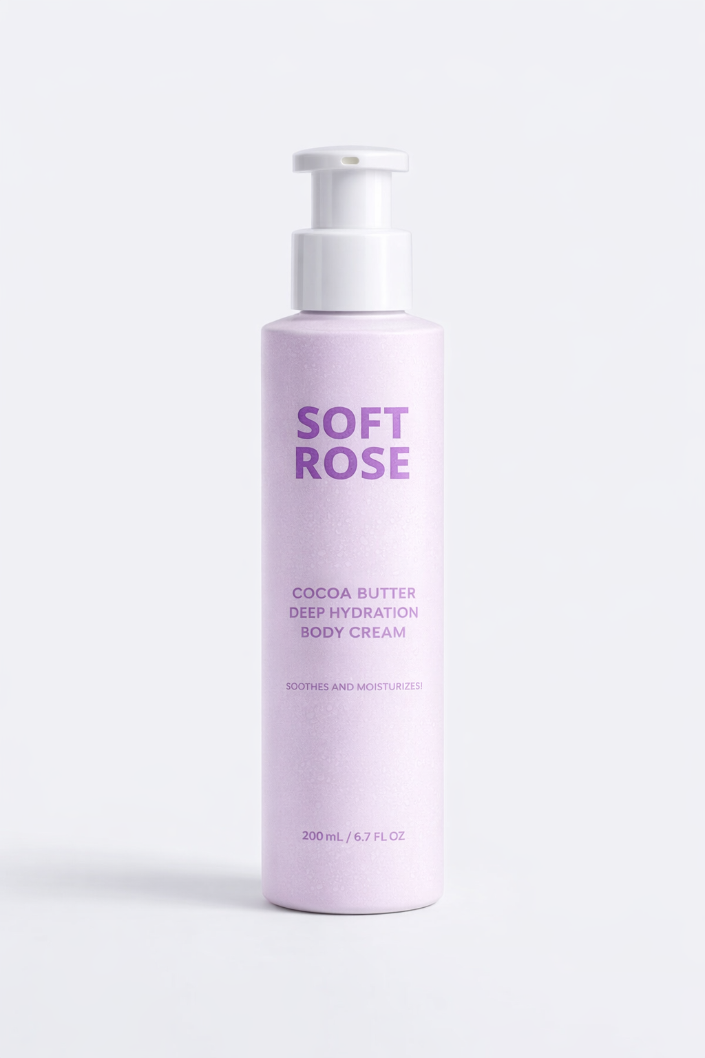 Soft Rose Cocoa Butter Deep Hydration Body Cream For Sensitive Skin