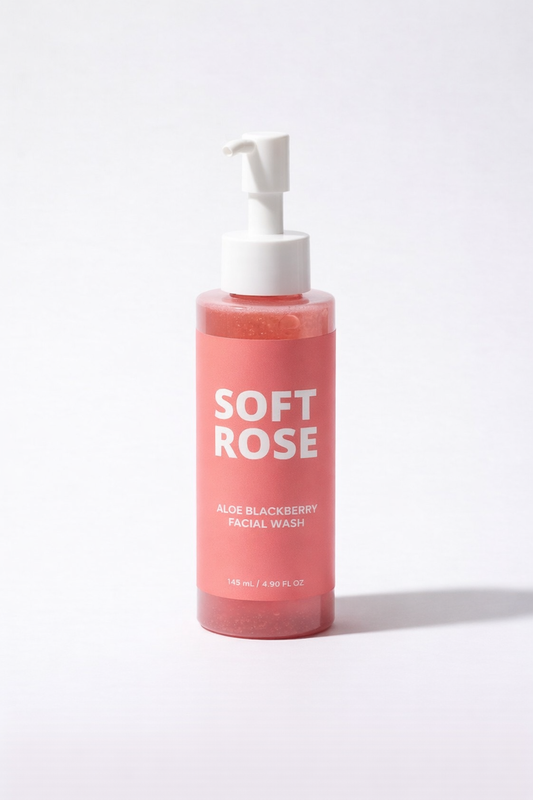 Soft Rose Aloe Blackberry Facial Wash