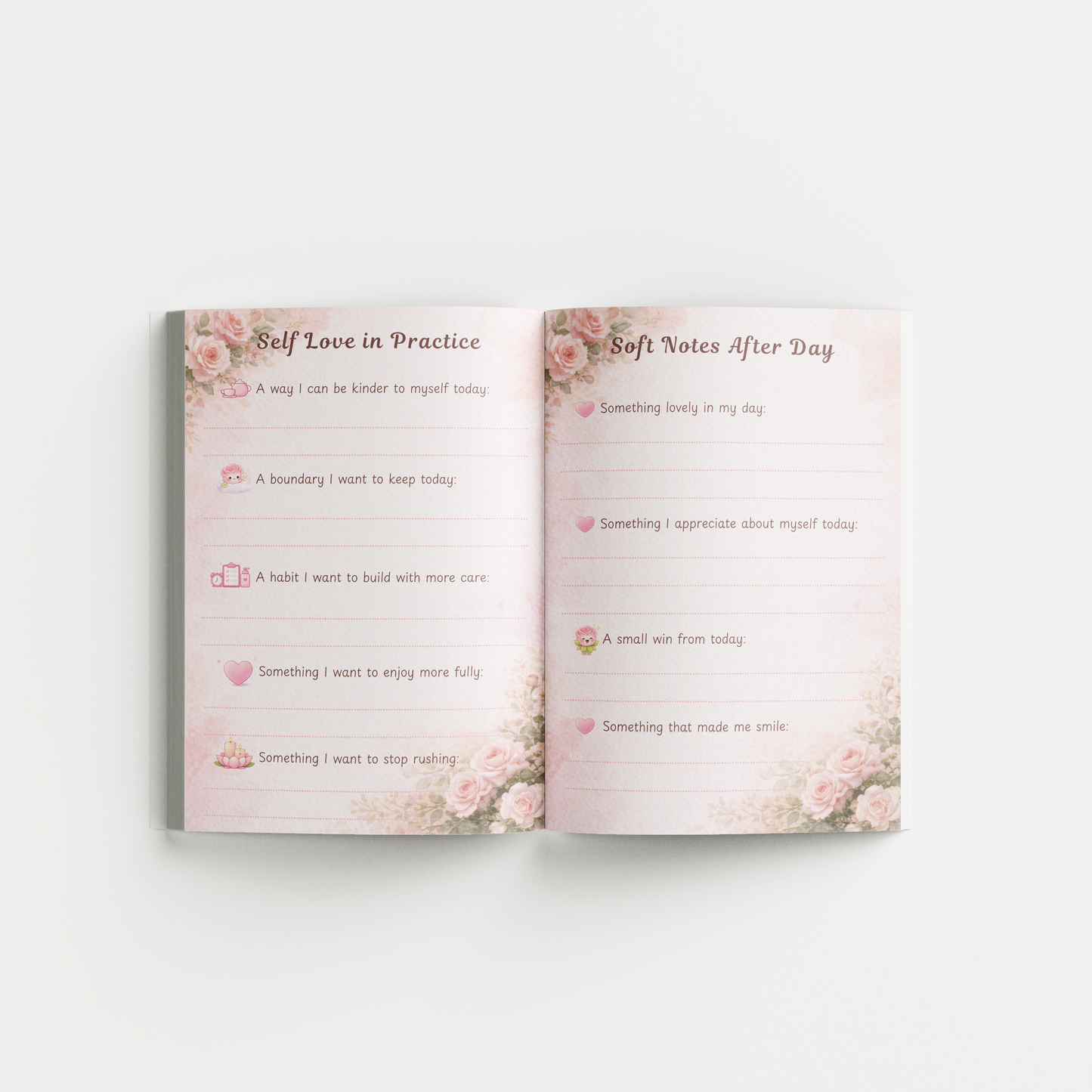 Self Love Journals for Women 200 pages